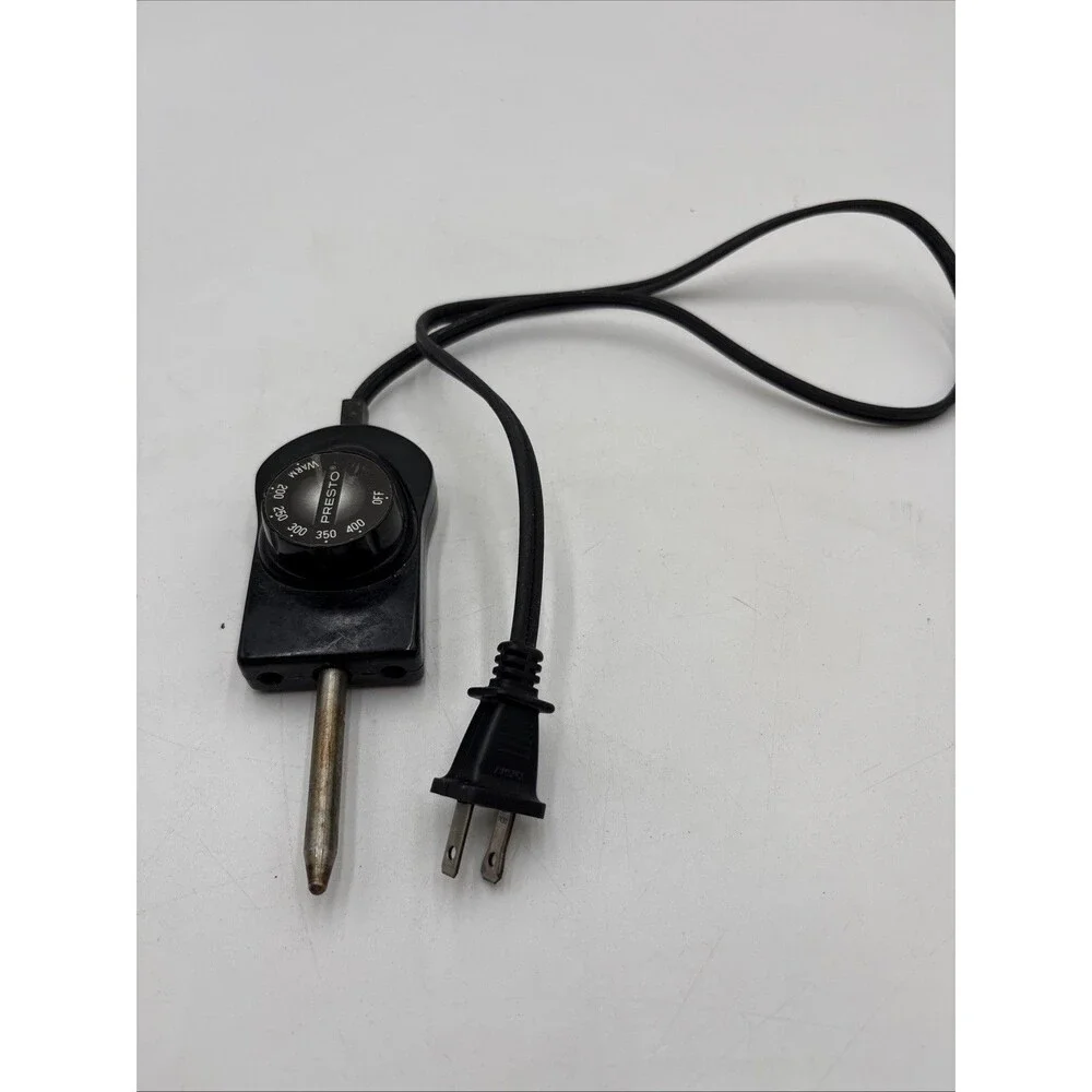 Presto 0690005 Skillet Griddle Temperature Heat Control Probe Power Cord 1500W